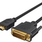 1.5 Metre Dvi Hdmi Kablo Çift Yönlü Dvı To Hdmı 24+1 Dvi Erkek Hdmi Erkek