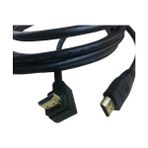 1.5 Metre HDMI L Kablo 90 Derece HDMI Dirsek HDMI Kaliteli - Çok Renkli