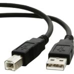 1.5 Metre Siyah USB Yazici Kablosu - Siyah