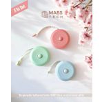 1.5 Metrelik Otomatik Saran Mini Mezura 3'lü Set - A Kalite - Makaralı Basmalı Terzi Ölçüm Bandı 150 Cm