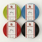 1.5 mm Nya Tam Kesit Tesisat Kablosu 4 Top 100'ER Metre (Sarı-Mavi-Kırmızı-Siyah)