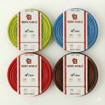 1.5 mm Nya Tam Kesit Tesisat Kablosu 4 Top (Sarı-Mavi-Kahverengi-Kırmızı)