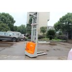 1.5 Ton 3 Metre Tam Otomatik Istif Makinesi Jel Akü Kamyondan Tırdan Palet Indirir Bindirir - Turuncu