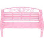 1: 6 Dollhouse Minyatür Mobilya Plastik Bahçe Veranda Park Yard Tezgah Pembe (Yurt Dışından)