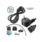 1.75 Metre Standart Power Kablosu PC Bilgisayar Monitör Yazıcı Güç Kablosu 3 Pin IEC C13 Kasa Elektrik Bağlantı Kablosu
