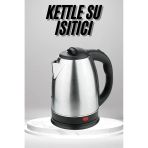 1.8 Litre Paslanmaz Çelik Su Isıtıcı Kettle Hızlı Ve Enerji Tasarruflu