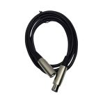 1.8 Metre Xlr Dişi - Xlr Erkek Mikrofon Kablosu - Profesyonel Dengeli Ses Ve Amfi Bağlantı Kablosu