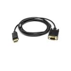 1.8M Display Port To Vga Kablo Display Vga Dp To Vga 1.8 Metre