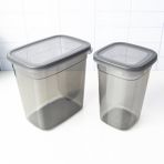1 Adet 1,1 Lt + 1 Adet 1,85 Lt 2 Parca Yeni Nesil Saklama Kabi Seti