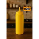 1 Adet - 500 Ml. Fişek Sosluk Yağdanlık Sarı Ketçap Mayonez Sıkma Şişe Sos ve Yağ Dağıtıcıları