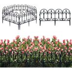 1 Adet Bahçe Kenarı Pvc Çit Dekoratif Saksı Içi Pvc Çit Çiçek Dal Destek Çit - 60cm x 33cm