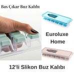 1 Adet Bas Parmak Silikon Buz Kalıbı 12 Bölmeli Buz Kalıbı Silikon Buzluk Buz Küpü