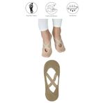 1 Adet Bayan Kaydırmaz Tabanlı Yoga Pilates Fitness Dans ve Spor Çorabı - 36 - 40 - Bej