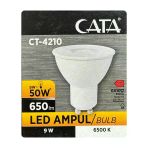 (1 Adet) Cata 9W (50W) Beyaz Işık (6500K) Dim Edilebilir Gu10 Duylu Led Spot Ampul
