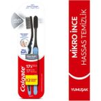 1 Adet Colgate Mikro Ince Charcoal Yumuşak Diş Fırçası 1+1