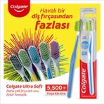 1 Adet Colgate Ultra Soft Yumuşak Diş Fırçası