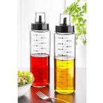 1 Adet Damlatmaz Cam Sosluk Yağlık Ve Sirkelik 500 ml