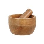 1 Adet Excellent Houseware Ahşap Havan Seti