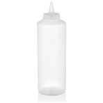 1 Adet, Fişek Plastik Sosluk 500 Ml, Ketçap, Mayonez, Hardal, Barbekü, Zeytinyağlık, Limonluk - Şeffaf - 750 ml