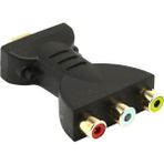 1 Adet / Grup Yüksek Kalite Altın Kaplama HDMI ile Uyumlu 3 Rgb Rca Video Ses Adaptörleri Av Bileşen Dönüştürücüler | HDMI Kabloları - Siyah