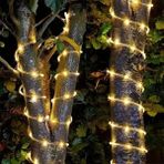 1 Adet Güneş LED Dize Işık 50/100/200 LED Tüp Halat Dize Işıklar 8 Modlu Açık Hava Su Geçirmez Ev Bahçe Geçit Dekor