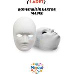 1 Adet, Karton Maske, Boyanabilir, Eğitici Maske Boyama, Etkinlik Ve Hobi Maskesi