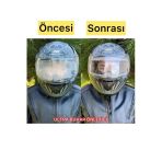 1 Adet Kask Buhar Önleyici Vizör Buğu Önleyici