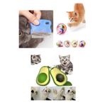 1 Adet Kedi Bit Pire Tarağı Hareketli Kedi Oyuncağı Avokado Kedi Nanesi Seti