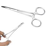 1 adet köpek, kedi, evcil hayvan kılı kıskaçlı pense, paslanmaz çelik evcil hayvan pensesi, hemostatik, evcil hayvanlar için kulak kılı cımbızı, evcil hayvan bakımı için alet