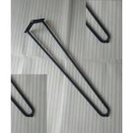 1 ADET-Metal Firkete Ayak-Siyah Renk-MFA2 - 71,5 cm