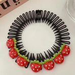 1 Adet Moda çocuk takı kızlar için sevimli Figürlü yaylı Hayalet toka Çocuk Tokası Bebek Tokası