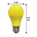 (1 Adet) Osaka 10W Sarı Işık E27 Duylu (Kalın Duy) Led Ampul