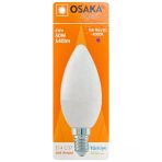 (1 Adet) Osaka 6W (50W) Günışığı (4000K) E14 Duylu (İnce Duy) Led Mum Ampul