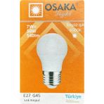 (1 Adet) Osaka 7W (50W) Beyaz Işık E27 Duylu (Kalın Duy) Led Ampul