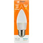(1 Adet) Osaka 9W (70W) Sarı Işık (3000K) E27 Duylu (Kalın Duy) Led Mum Ampul