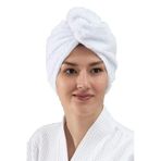 1 Adet Pamuk Havlu Saç Bonesi