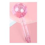 1 Adet Pembe Ice Globes Leke Önleyici Buz Küresi Soğuk Masaj Ve Terapi Topu Cilt Pürüzsüzleştirici
