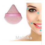 1 Adet Pembe Ucgen Pamuk Yikanabilir Kadife Puf Yuz Kontur Makyaj Bez Sungeri Kozmetik Fondoten