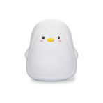 1 Adet Penguen Silikon Dokunmatik Sensör Gece Lambası Şarj Edilebilir 7 Renkler USB Şarj LED Gece Lambası Çocuklar Için Bebek Noel Hediyesi | LED Gece Işıkları (Yurt Dışından) - Beyaz