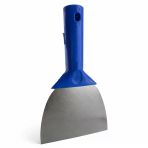 (1 Adet) Plastik Saplı Saptak İnşaat Spatulası 14 Cm Duvar Macun Alçı Uygulama Boya Kazıma El Aleti