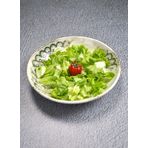 1 Adet Porselen Salata Çukur Sunum Servis Tabağı 25 Cm- Mezopotamya Serisi
