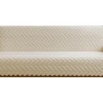 1 Adet Royam Peluş Pamuklu Sünger Tabanlı Kaymaz Koltuk Çekyat Örtüsü 160 X 210 Ekru