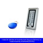1 Adet SARKEY SR-200 EM-W Proximity Kart Okuyucu ve 1 Adet SARKEY SR-600 Proximity Anahtarlık (125 Khz)