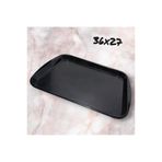 1 Adet Servis Tepsisi 37x27cm Kaydırmaz iç yüzeyi pütürlü Cafe Restaurant tepsileri