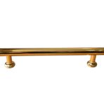 1 Adet T Bar (Düz Çubuk) Kulp Mobilya Mutfak Çekmece Kapak Kulbu Alüminyum Metal Siyah Boya ve Altın Sarısı (1, Altın Sarısı, 128mm)