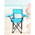 1 Adet Turkuaz Katlanır Çocuk Kamp Sandalyesi Çocuklar Için Metal Katlanabilen Kamp Sandalyesi - 6456 Ecorce Tube Marron - Polyester