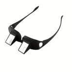 1 Adet Unisex TV İzleme, Telefon Kullanma, Evde Rahatlamak veya Çalışmak İçin Gözlük - Tembel İnsanlar için Düz Refraktif Prizmalı