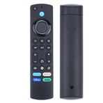 1 adet yedek sesli uzaktan kumanda, 4. nesil yedek uzaktan kumanda ses fonksiyonlu Smart TV'ler 2. ve 3. nesil için uygun, Smart TV'ler Cube 1. & 2nd Gen, Insignia TV/Toshiba TV/Pioneer TV için