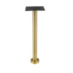 1 adet yuvarlak metal masa ayağı kendin yap kahvaltı barı için, paslanmaz çelik, 6 cm çap, mutfak mobilyası, sehpa, yemek masası, vidalar dahil