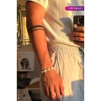 1 Ay Kalıcı Kol Bandı Şerit Geçici Dövme Armband Tattoo